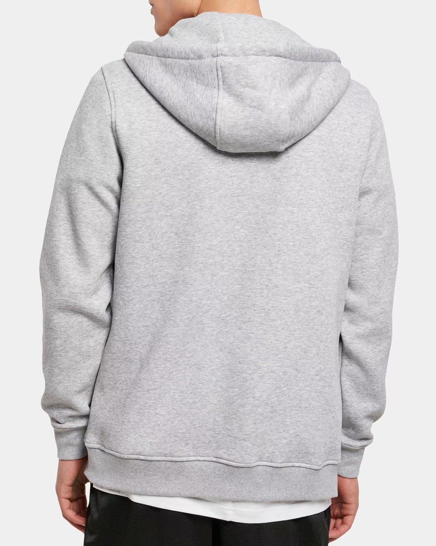 Basic Zipped Hoodie