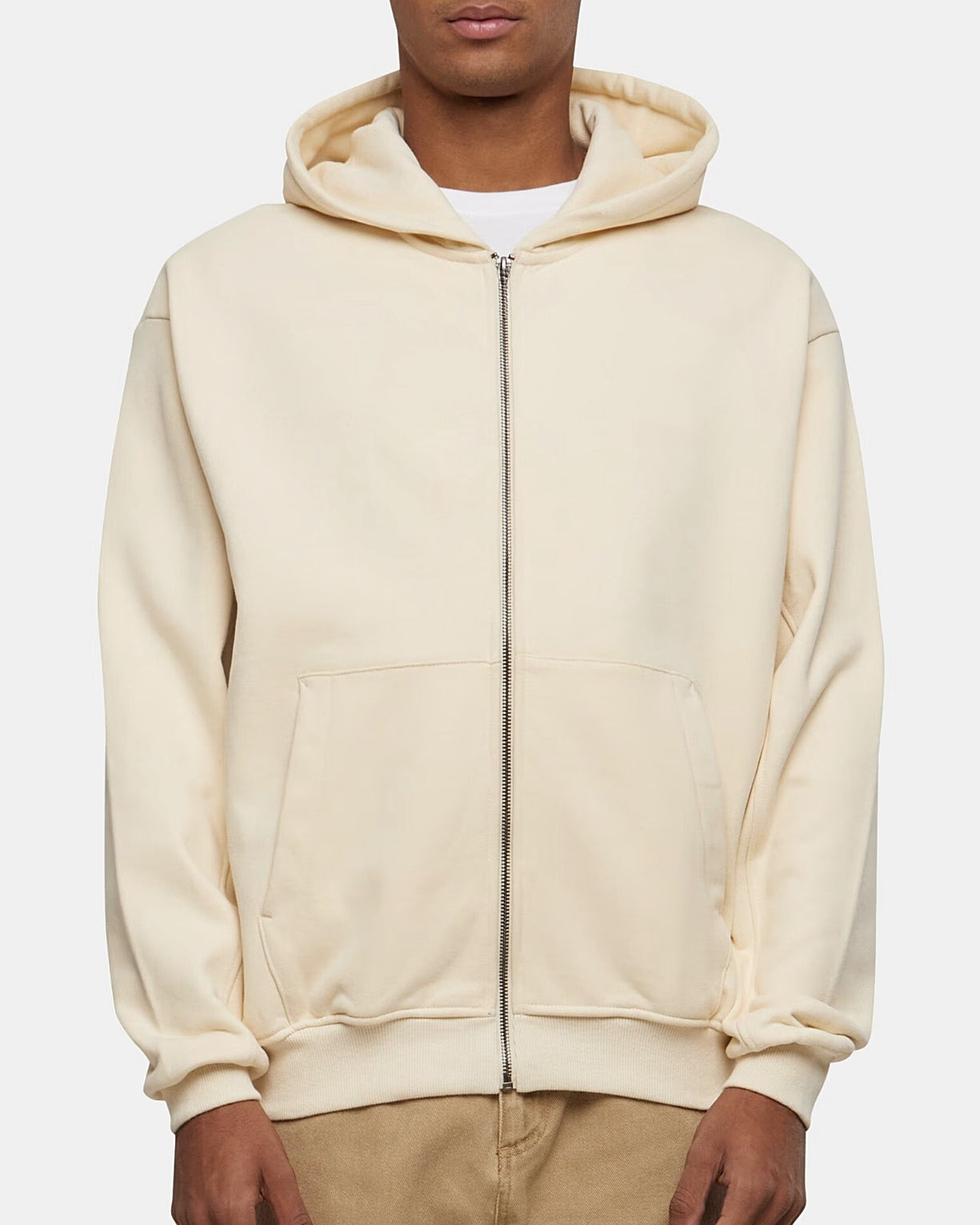 Basic Zipped Hoodie