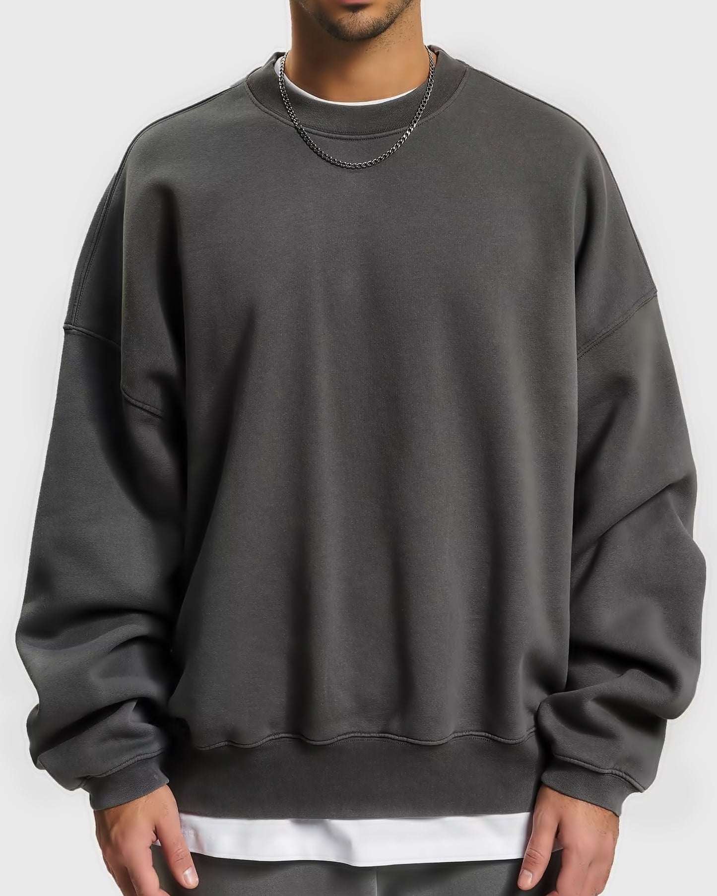 Basic Oversized Crewneck