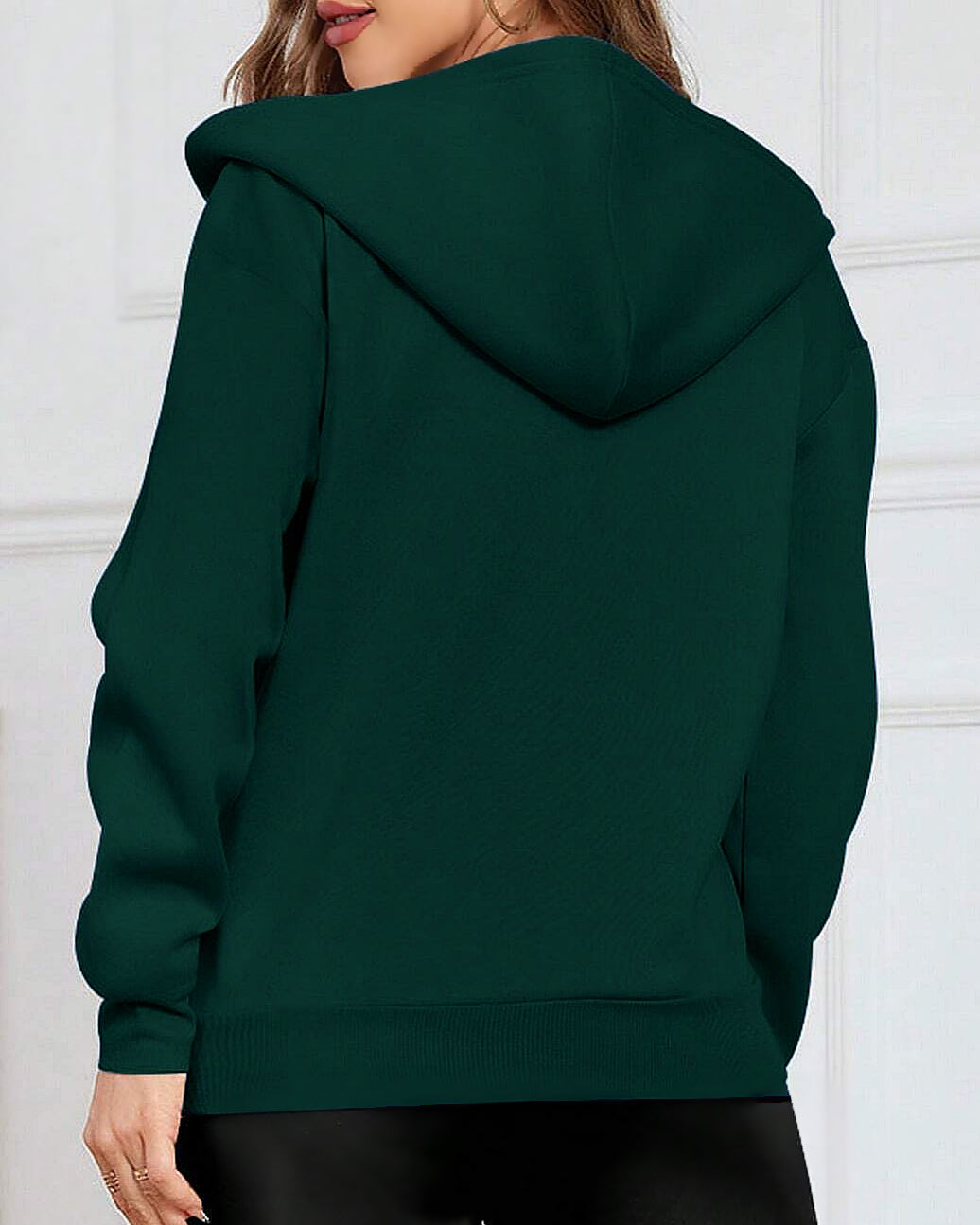 Basic Zipped Hoodie