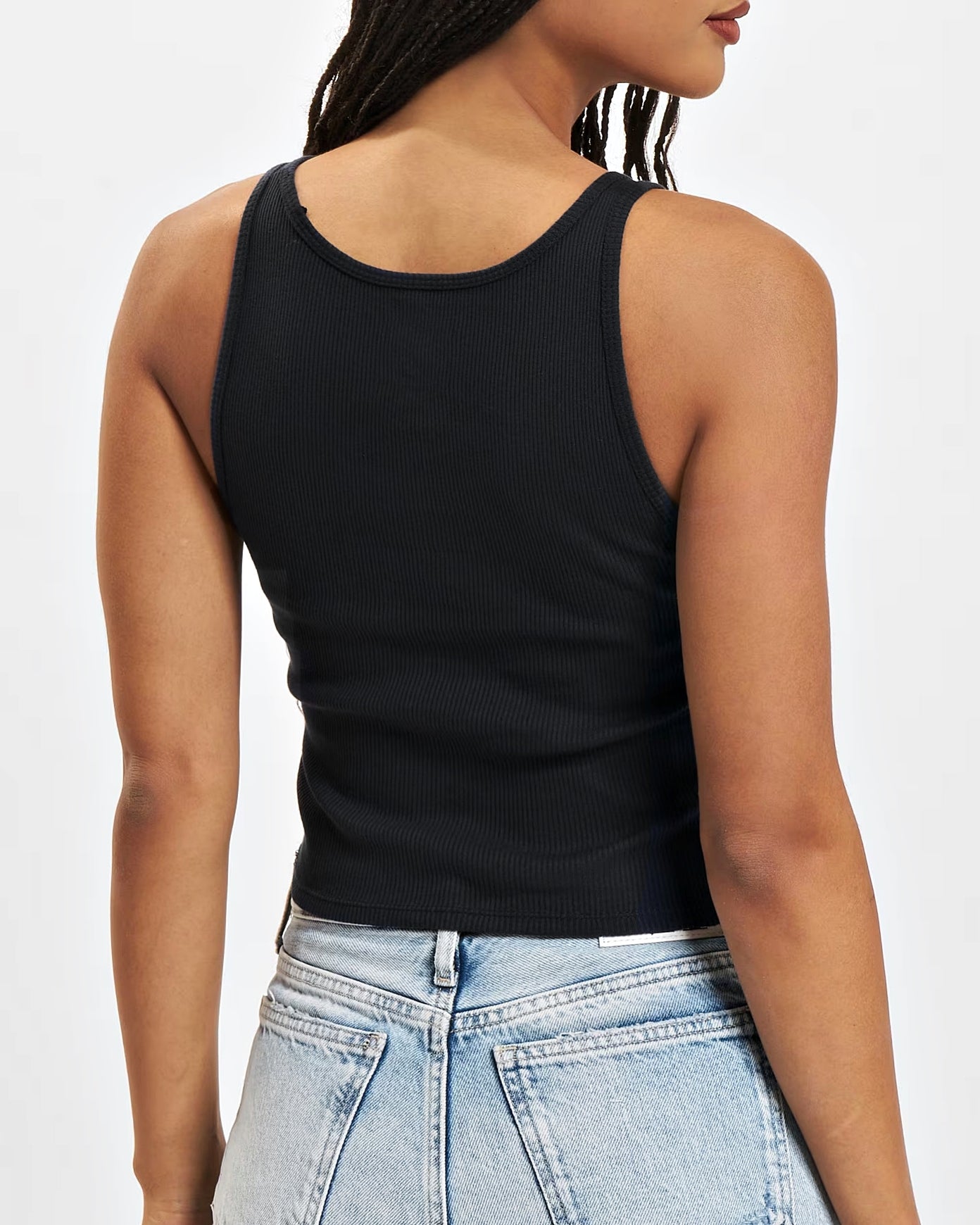 Basic Ribbed Tank Top