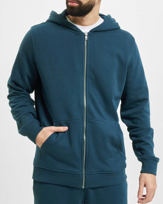 Basic Zipped Hoodie