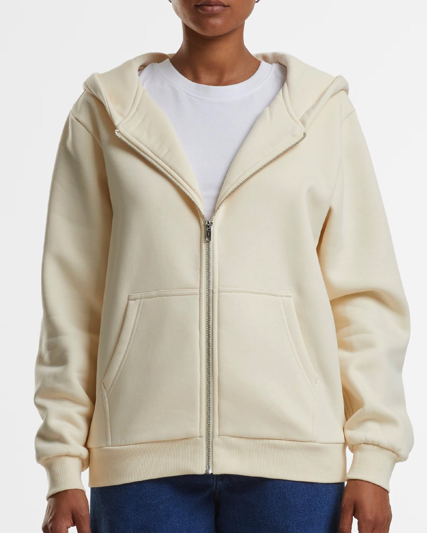 Basic Zipped Hoodie