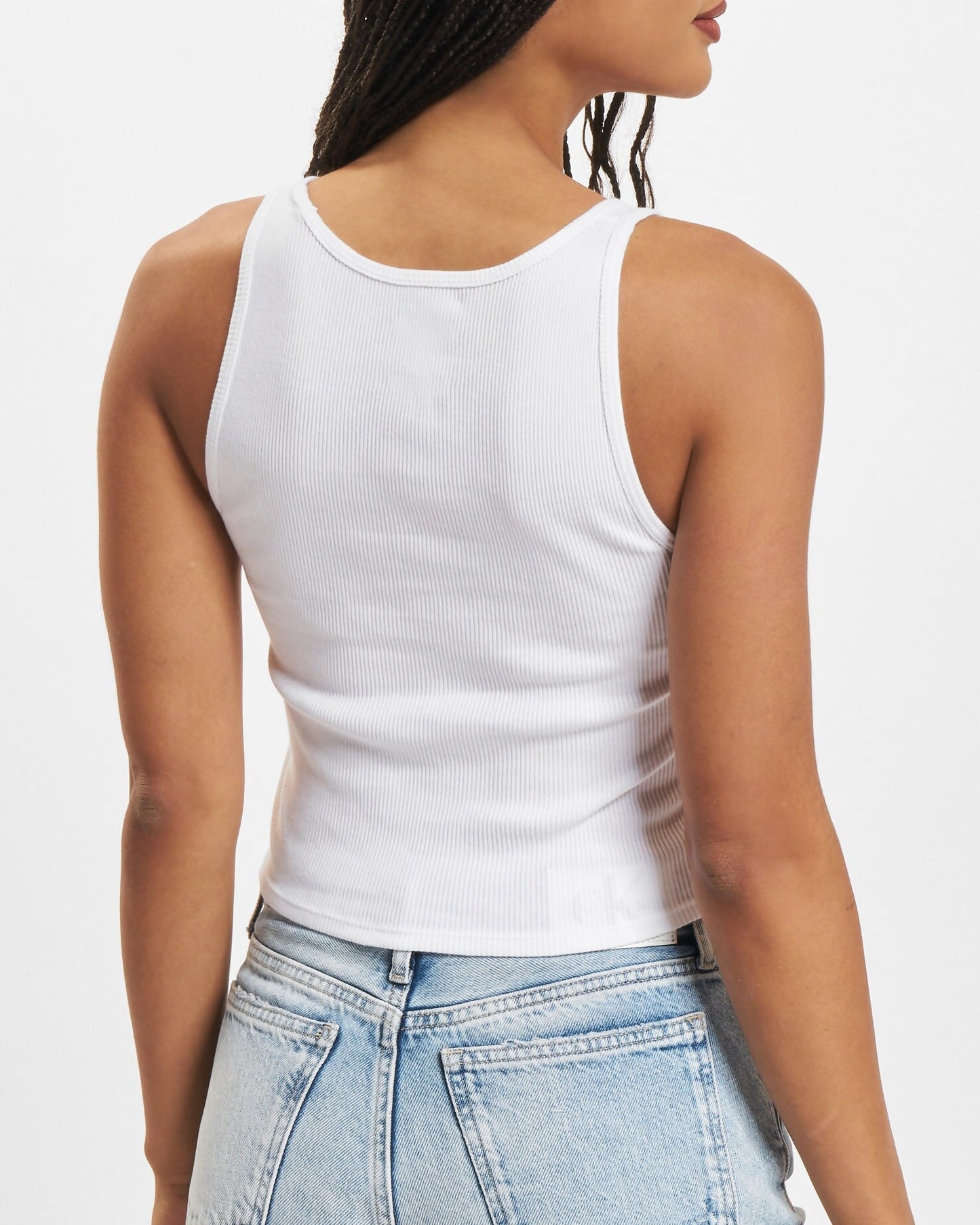 Basic Ribbed Tank Top