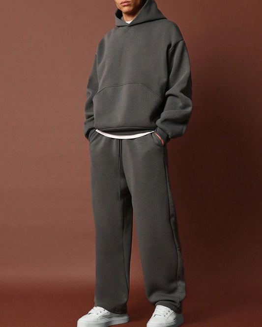 Heavy Hoodie + Sweat Pants Set