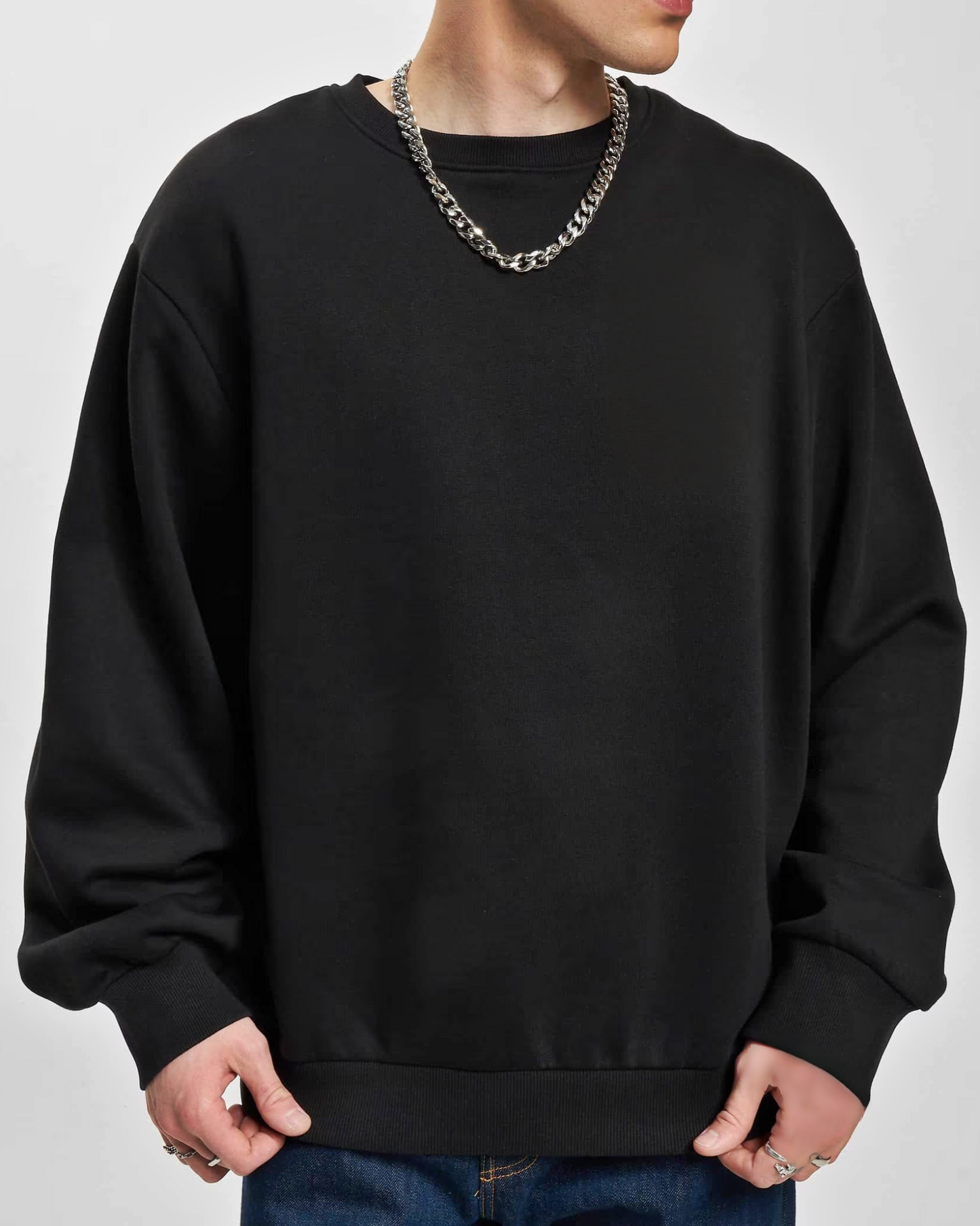 Basic Oversized Crewneck